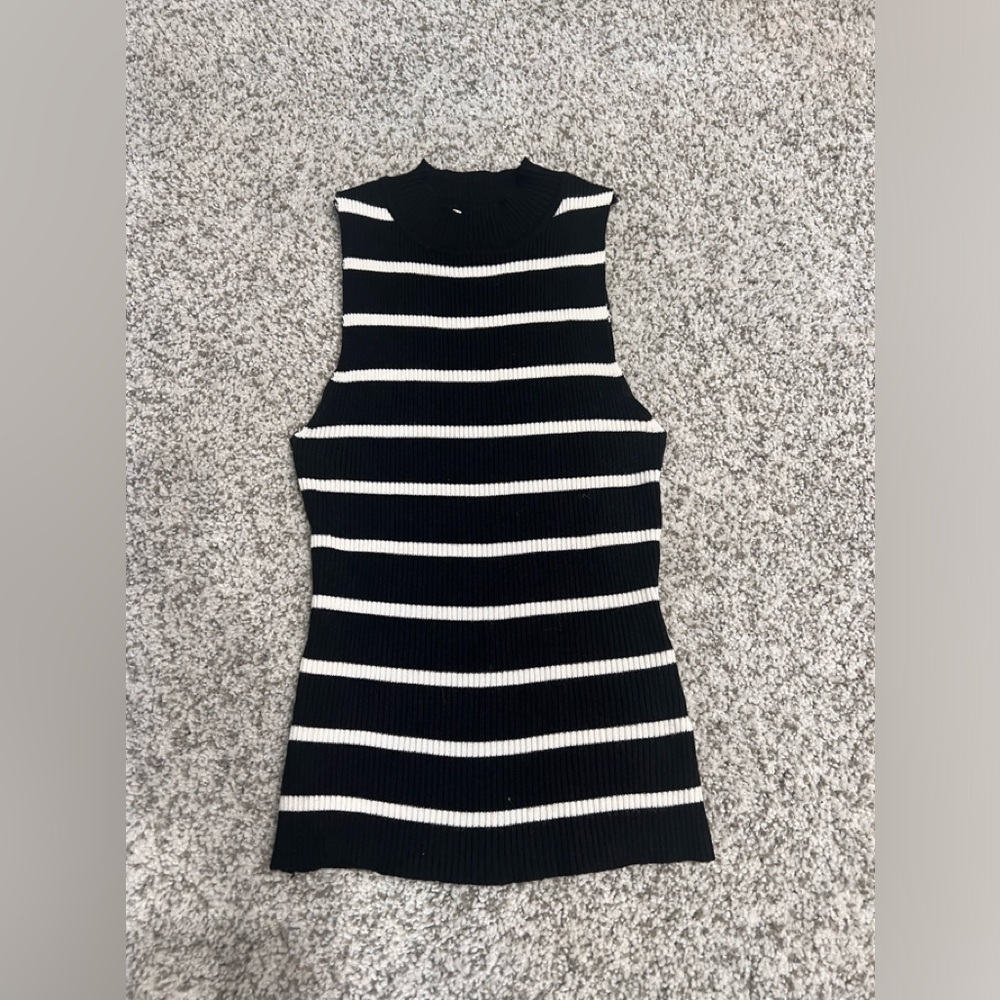 Bohme Monique Stripe Sweater Tank
